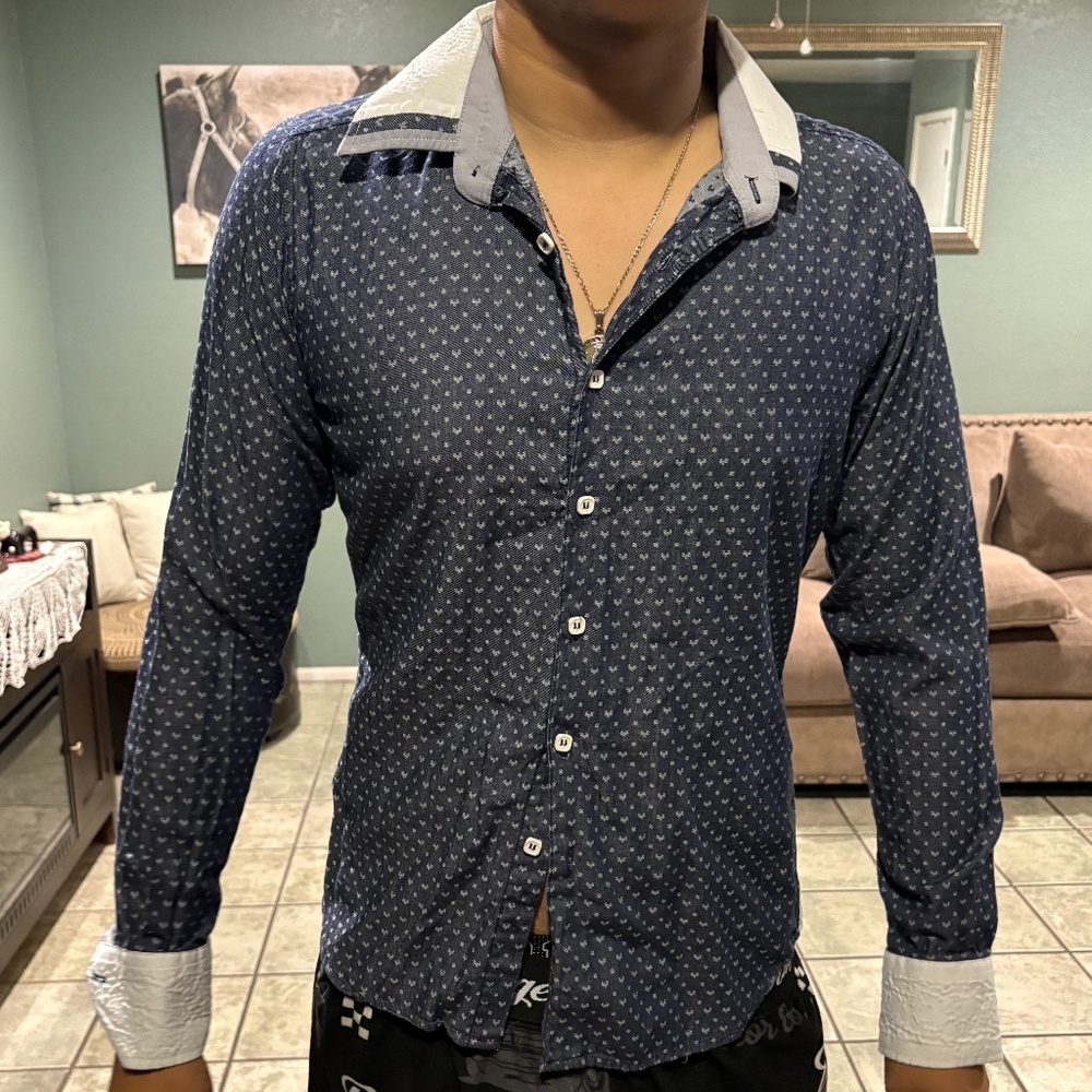 men's button up